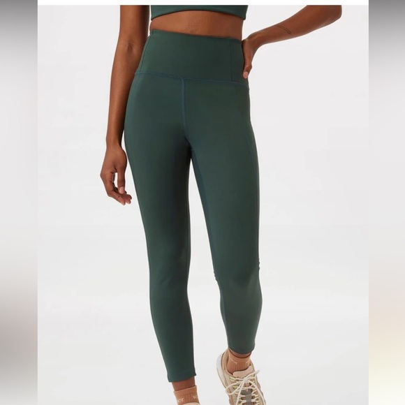 Girlfriend Collective Forest Green Leggings - Picture 2 of 7